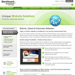 District & School Website Solutions - Edline