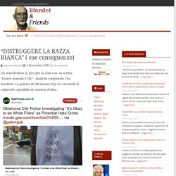 "DISTRUGGERE LA RAZZA BIANCA" ( sue conseguenze) — Blondet & Friends