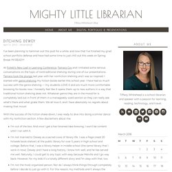 Ditching Dewey – Mighty Little Librarian