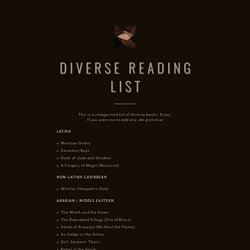 Diverse Reading List