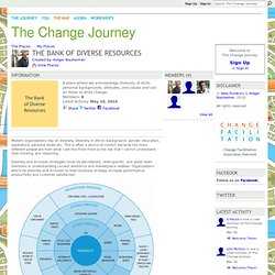The Bank of Diverse Resources - The Change Journey
