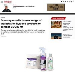 Diversey unveils its new range of workstation hygiene products to combat COVID-19