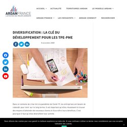 Diversification : la clé du développement pour les TPE-PME - Ardan France