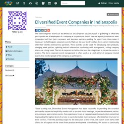 Diversified Event Companies in Indianapolis