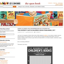The Diversity Gap in Children’s Book Publishing, 2017
