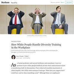 How White People Handle Diversity Training in the Workplace