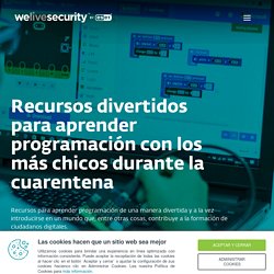 Recursos divertidos para aprender programación con los más chicos en cuarentena