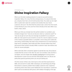 Divine Inspiration Fallacy