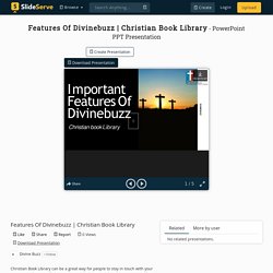 Christian Book Library PowerPoint Presentation - ID:10363160