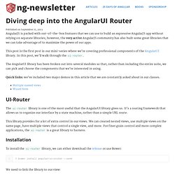 Diving deep into the AngularUI Router