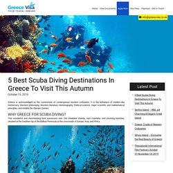 Scuba Diving Destinations In Greece