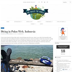 Diving in Pulau Weh, Indonesia – She Walks the World