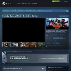 Save 45% on Divinity: Original Sin 2 - Definitive Edition on Steam