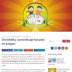 Divisibility: aprendizaje basado en juegos