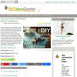 DIY Air Conditioner