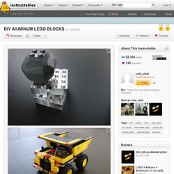 DIY AlUMINUM LEGO BLOCKS
