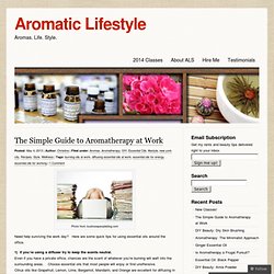 Aromatic Lifestyle