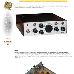 DIY, audio, electronics...