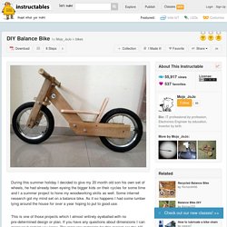 DIY Balance Bike