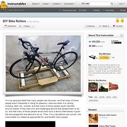 DIY Bike Rollers