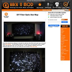 DIY Fiber Optic Star Map