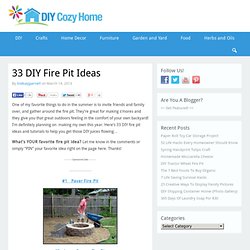 33 DIY Fire Pit Ideas