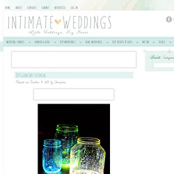 DIY Glow Jars Tutorial