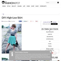 DIY: High-Low Skirt