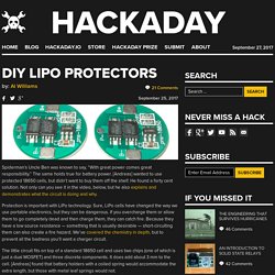 DIY LiPo Protectors
