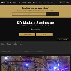 DIY Modular Synthesizer