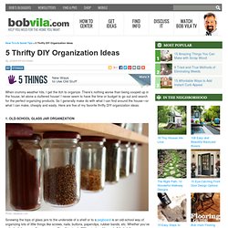 DIY Organization Ideas