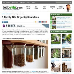 DIY Organization Ideas