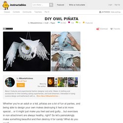 DIY Owl Piñata: 7 Steps