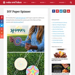DIY Paper Spinner