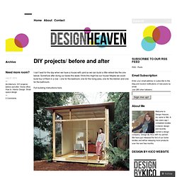 DIY projects/ before and after « Designheaven