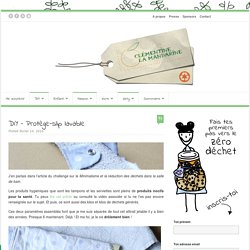 DIY – Protège-slip lavable