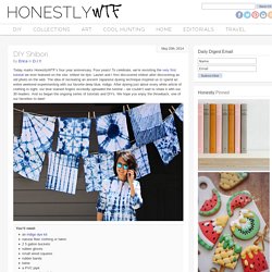 DIY Shibori – HonestlyWTF