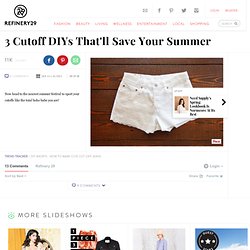 Photo 37- How To DIY 3 Extra-Cute Pairs Of Cut-Off Shorts