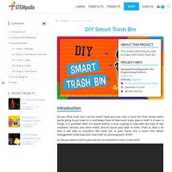 DIY Smart Trash Bin - STEMpedia