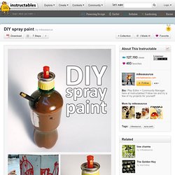 DIY spray paint
