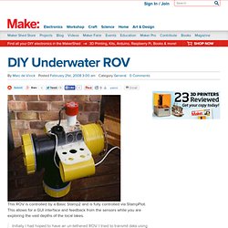 DIY Underwater ROV