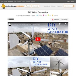 DIY Wind Generator : 13 Steps