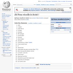 DJ Pone réveille le Svink !