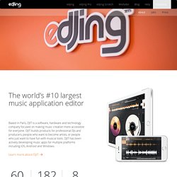 Learn more about the editor of edjing & edjing Pro