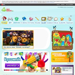 Dzieci - zabawa, edukacja, gry, komiksy, multimedia - Wirtualna