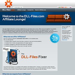 Affiliate Lounge - DLL-files.com