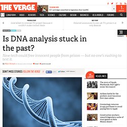 Is DNA analysis stuck in the past?