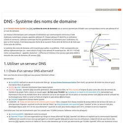 [GNU/Linux] Configuration d'un DNS alternatif sous Ubuntu