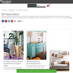 Do-It-Yourself Decorating Projects and Ideas - BHG.com