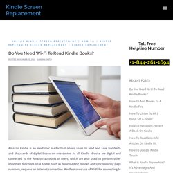 Do You Need Wi-Fi To Read Kindle Books?